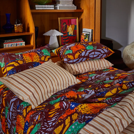 Leon Cotton Pillowcase Set - Chiffon Standard