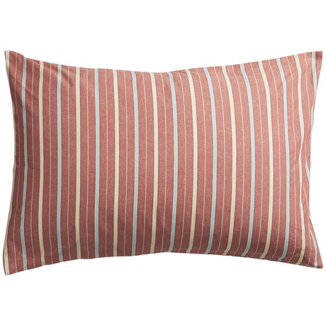 Leon Cotton Pillowcase Set - Burnt Sienna Standard