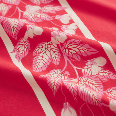 Agata Cotton Pillowcase Set - Vermillion Standard