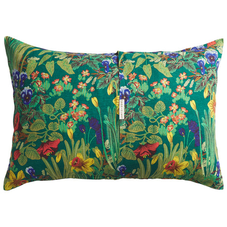 Babette Linen Pillowcase Set - Verdant Standard