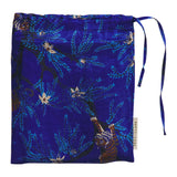 Andrea Linen-Silk Pillowcase - Ultramarine Standard