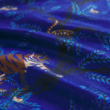 Andrea Linen-Silk Pillowcase - Ultramarine Standard