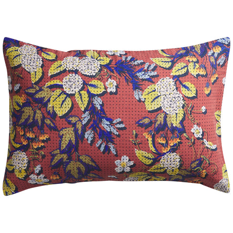 Heidi Linen Pillowcase Set - Burnt Sienna Standard