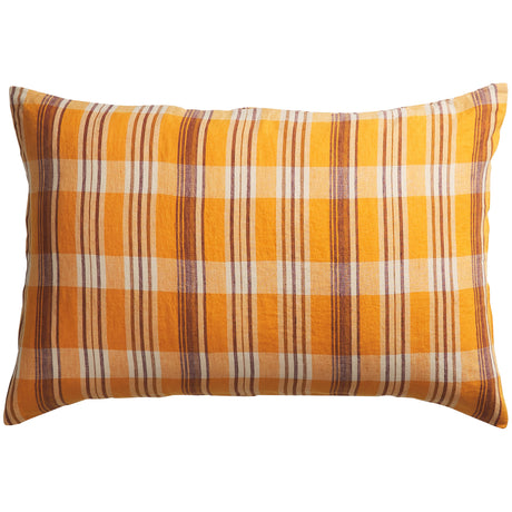 Nicolette Linen Pillowcase Set - Marigold Standard