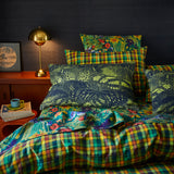 Emilia Linen Pillowcase Set - Ink Standard