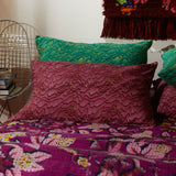 Hanna Linen Pillowcase Set - Pansy Standard