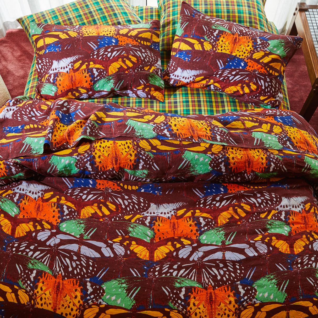 Emilia Linen Quilt Cover Queen