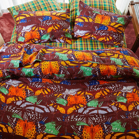 Emilia Linen Quilt Cover Queen