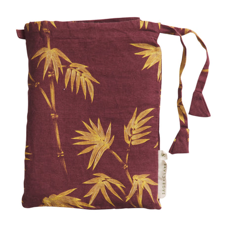 Aneta Linen Quilt Cover - Rosewood Queen