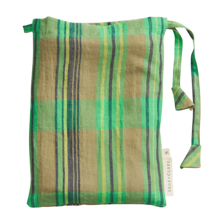 Nicolette Linen Quilt Cover - Juniper Single