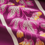 Agata Cotton Quilt Cover - Mulberry Single