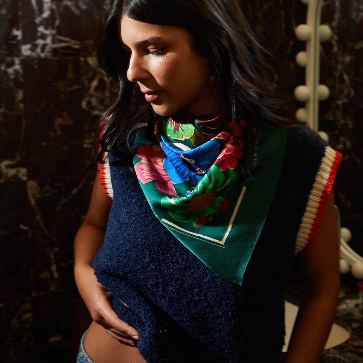 Ines Silk Scarf