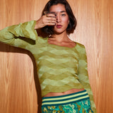 Ingrid Knit Top - Juniper XS