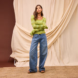 Ingrid Knit Top - Juniper XS