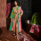 Nicolette Towelling Robe - Juniper XS/S