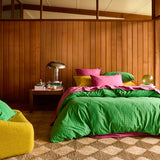 Cosmin Cotton Sheets - Pansy Flat Sheet / Single