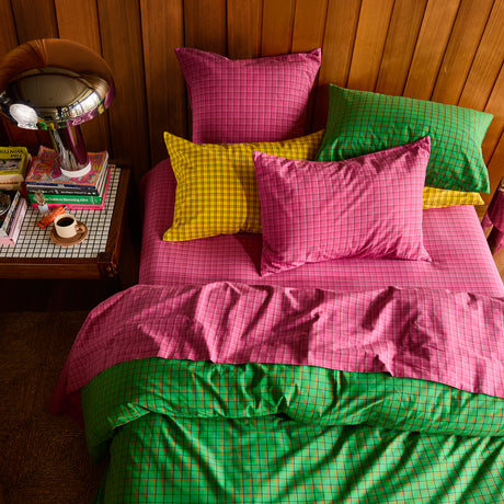 Cosmin Cotton Euro Pillowcase Set - Pansy