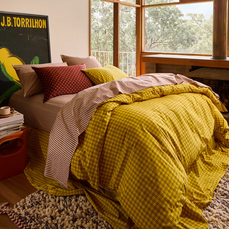 Cosmin Cotton Quilt Cover - Medallion Single