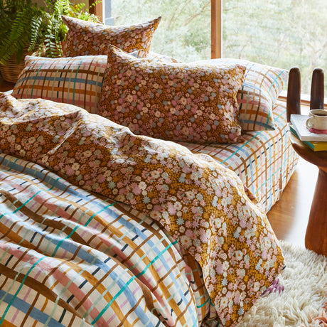 Hayfolk Linen Sheets Flat Sheet / Single