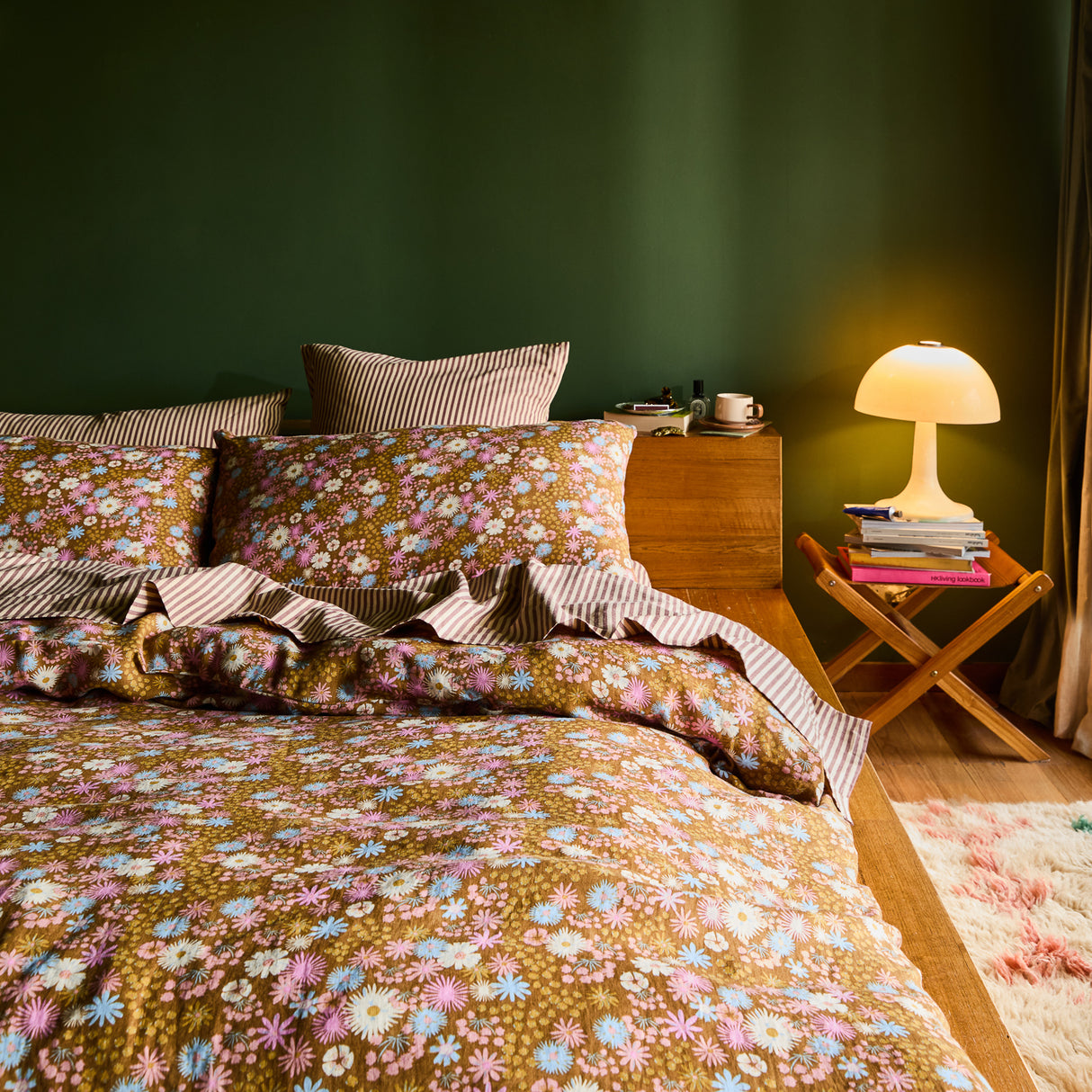 Hayfolk Linen Quilt Cover Single