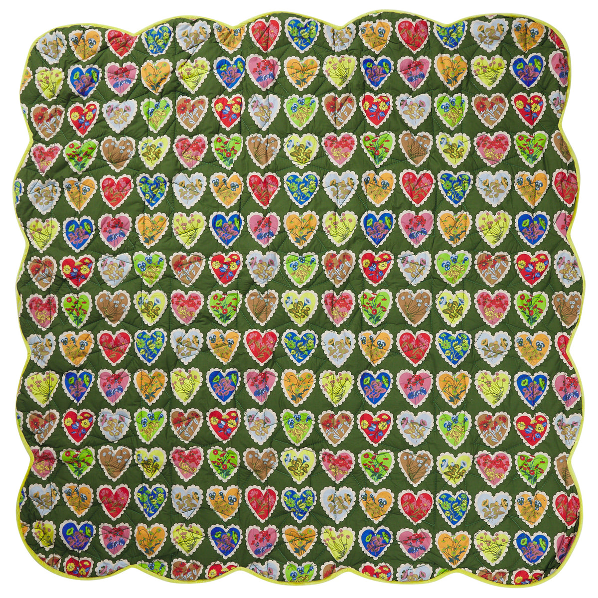Loretta Scalloped Coverlet