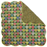 Loretta Scalloped Coverlet