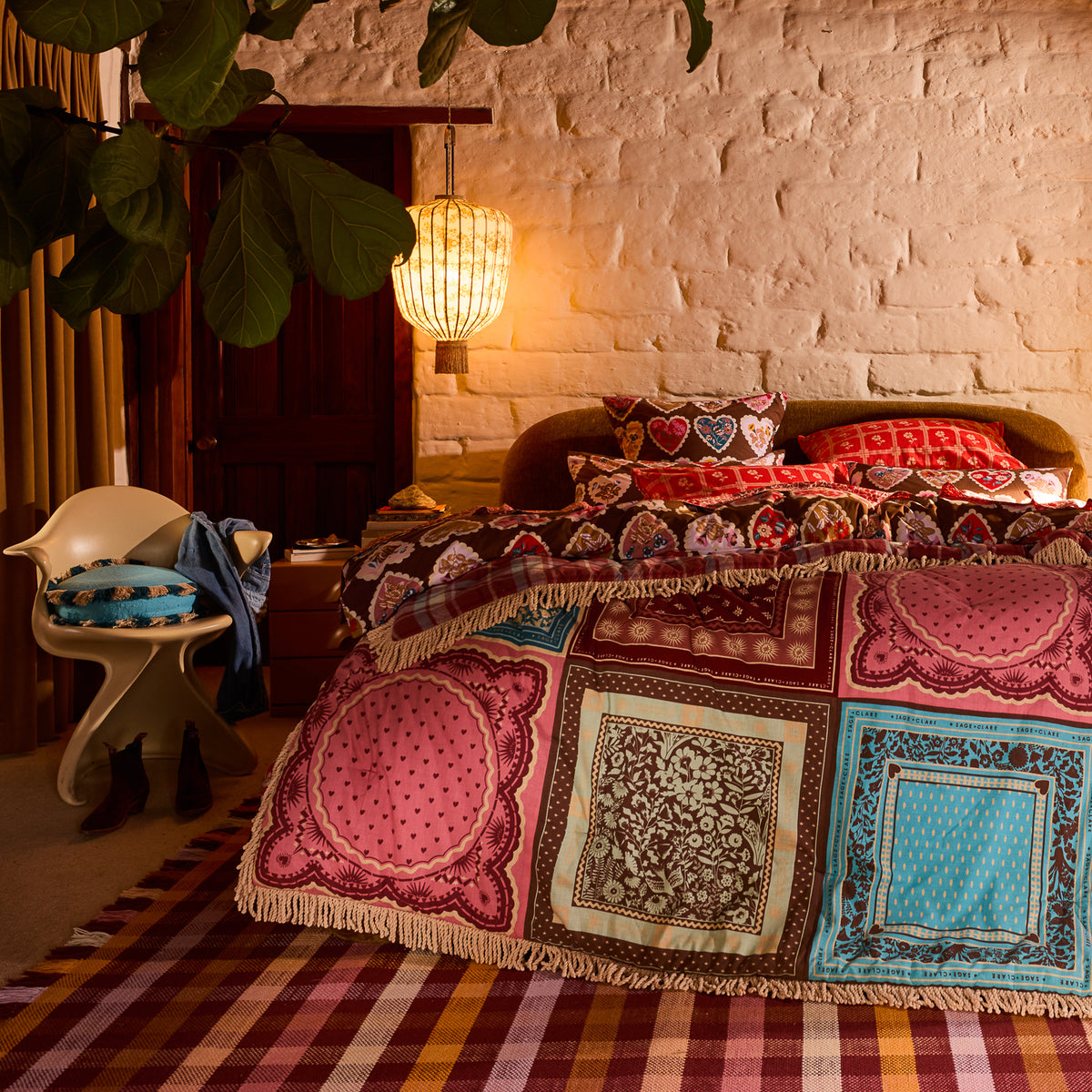 Odessa Patchwork Bedcover