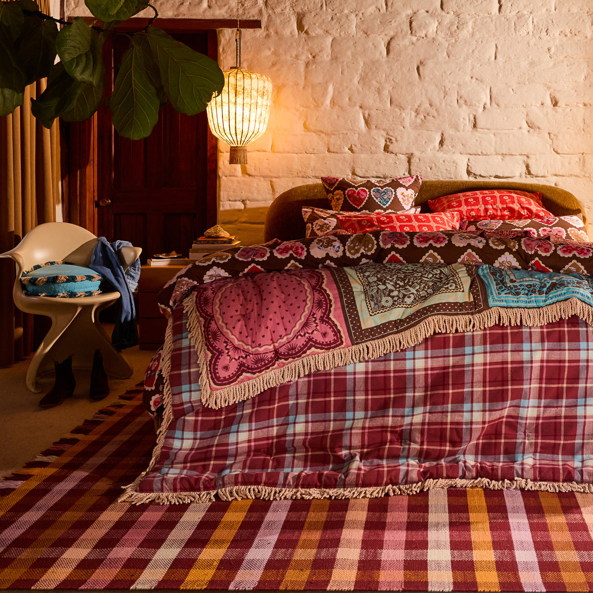Odessa Patchwork Bedcover
