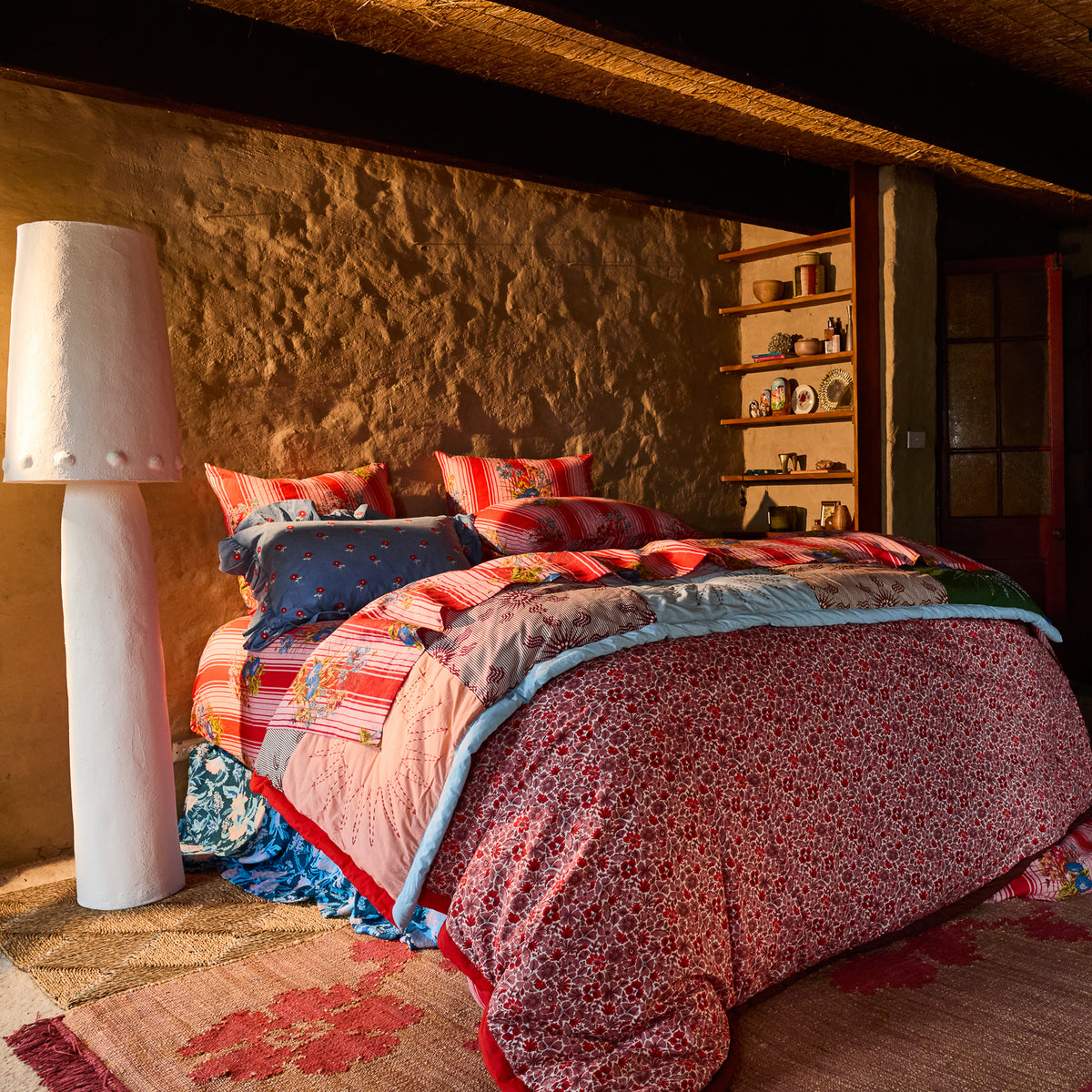 Savannah Patchwork Bedcover