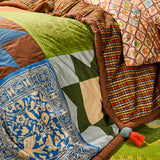 Faye Patchwork Bedcover