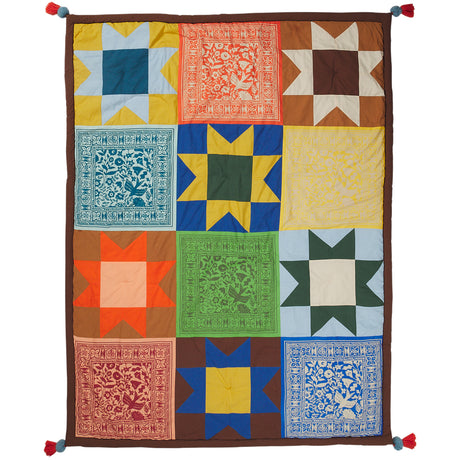 Faye Patchwork Bedcover