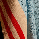 Tabitha Baby Blanket - Calcite Blue