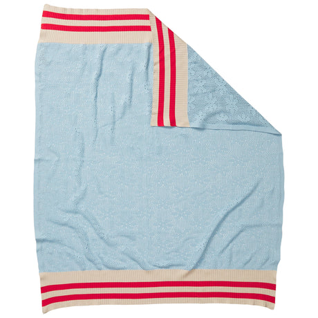 Tabitha Baby Blanket - Calcite Blue