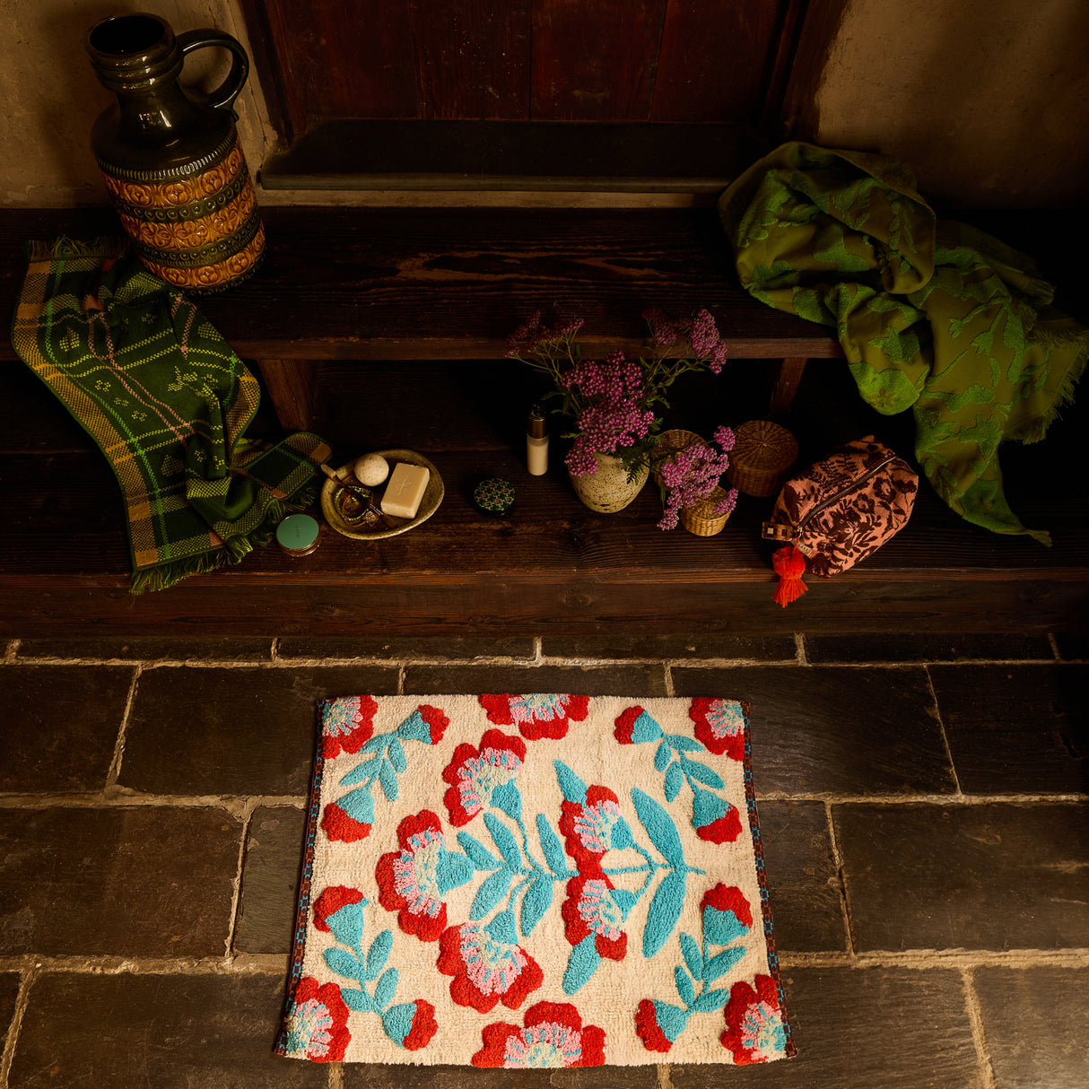 Winona Bath Mat - Moonlight