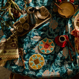 Harriet Coaster - Turquoise