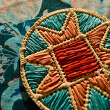 Harriet Coaster - Turquoise