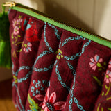 Norali Quilted Cosmetic Bag - Sienna