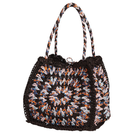 Solara Raffia Bag - Umber