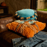Frances Shag Cushion - Sable Feather Insert