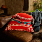 Reese Round Cushion - Poppy Feather Insert
