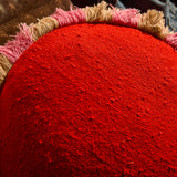 Reese Round Cushion - Poppy Feather Insert