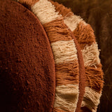 Reese Round Cushion - Umber Feather Insert