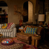 Reese Round Cushion - Umber Feather Insert