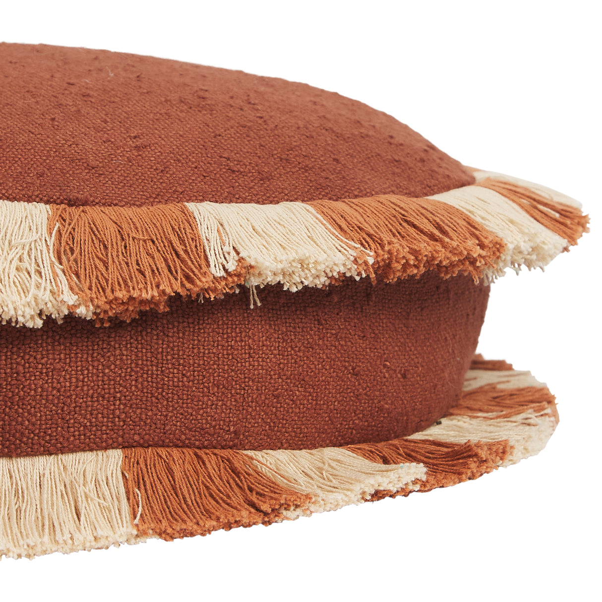 Reese Round Cushion - Umber Feather Insert