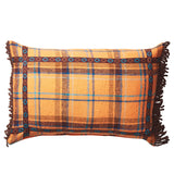 Frances Woven Cushion - Citrine Feather Insert
