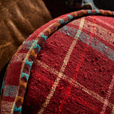 Frances Woven Cushion - Sienna Feather Insert