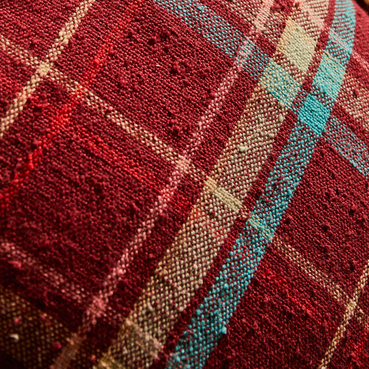 Frances Woven Cushion - Sienna Feather Insert