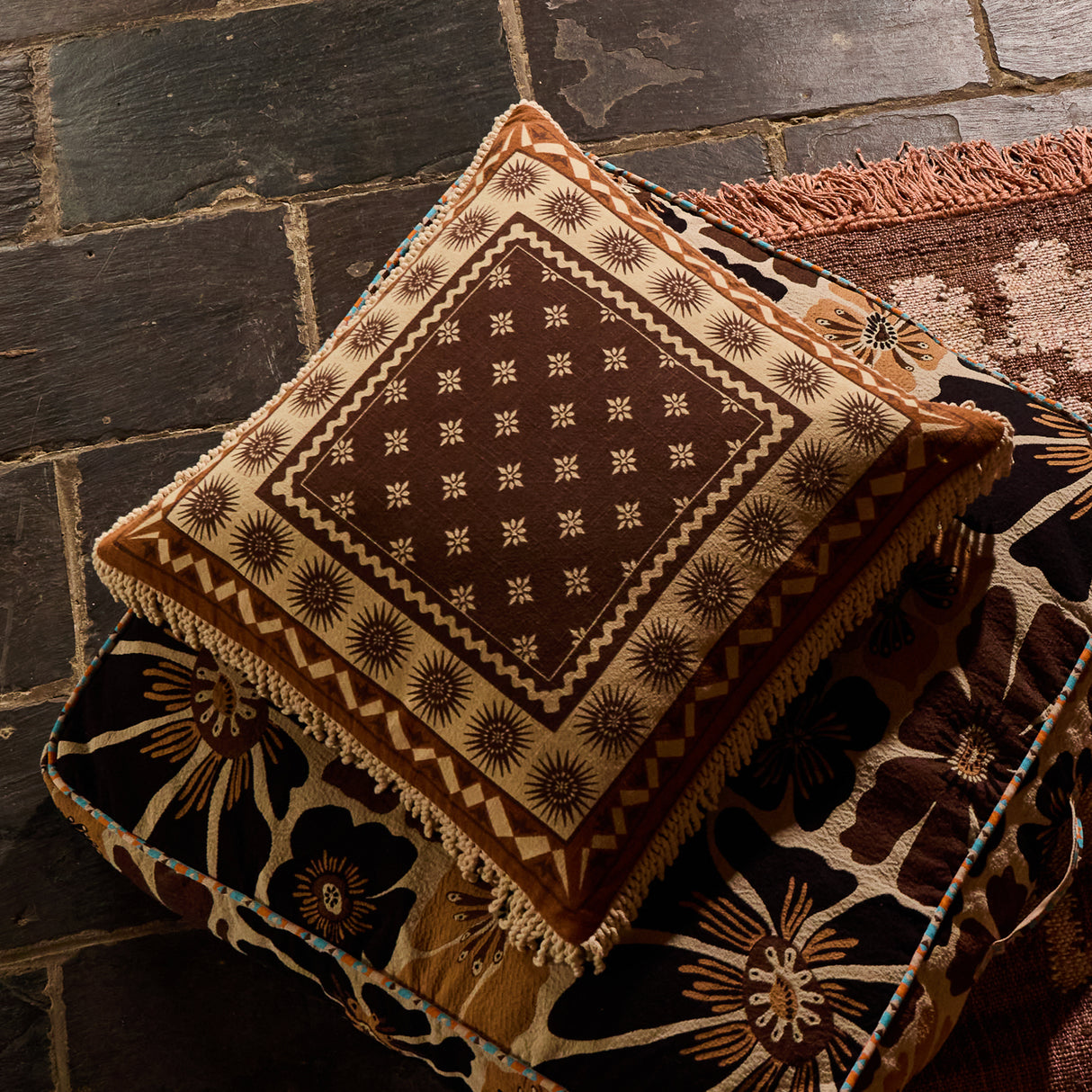 Odessa Reversible Cushion - Sable Feather Insert