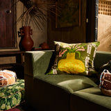 Cleo Cushion - Moss Feather Insert