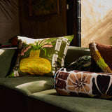 Cleo Cushion - Moss Feather Insert